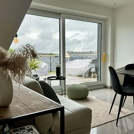 Nachhaltiges Penthouse Mit Dachterasse * 美因河畔的霍赫海姆