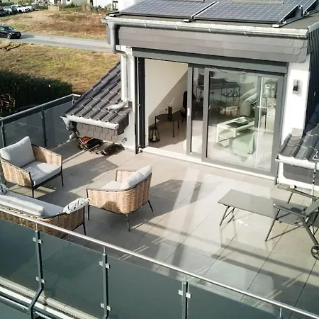 Nachhaltiges Penthouse Mit Dachterasse Hochheim am Main